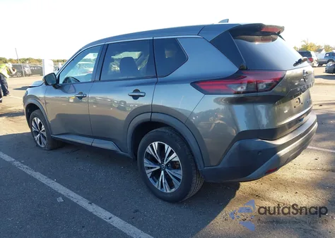 2021 Nissan Rogue Sv Intelligent Awd из США, поврежденный, VIN 5N1AT3BB0MC703531